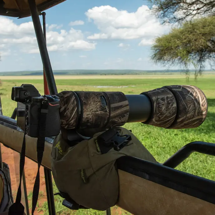 Landcruiser equipped for photographic safaris